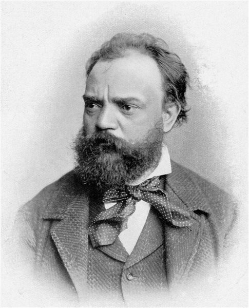 Photograph of Antonin Dvorak, 1882