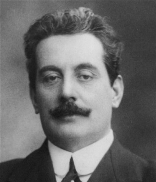 Photograph of Giacomo Puccini, 1908