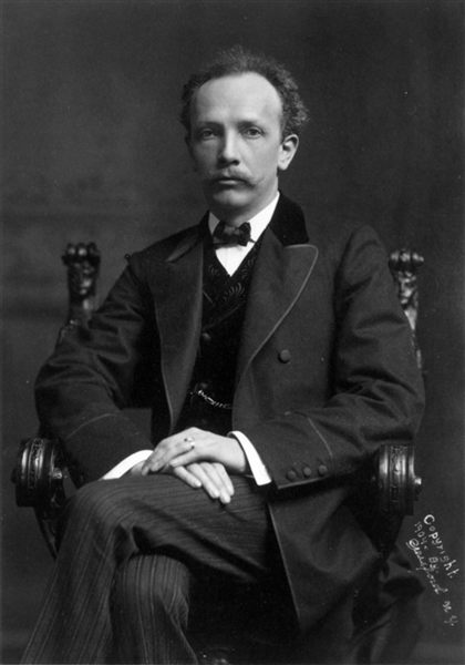 Photograph of Richard Strauss by Joseph Gessford, 1904