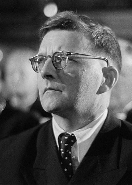 Photograph of Dmitri Shostakovich, 1950