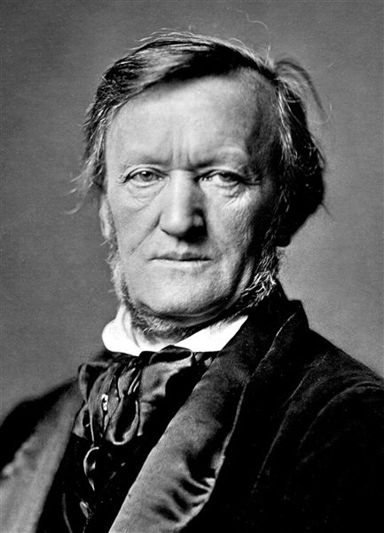 Photograph of Richard Wagner by Franz Hanfstaengl, 1871