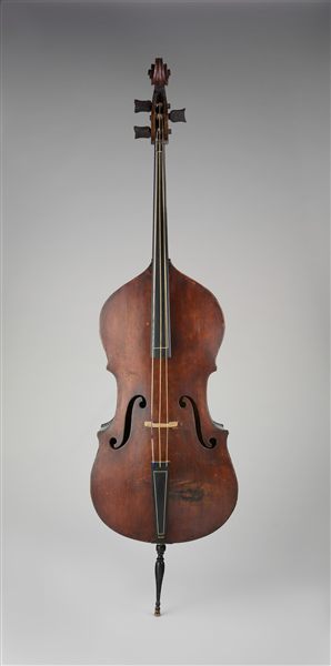 An 18th-century Italian double bass